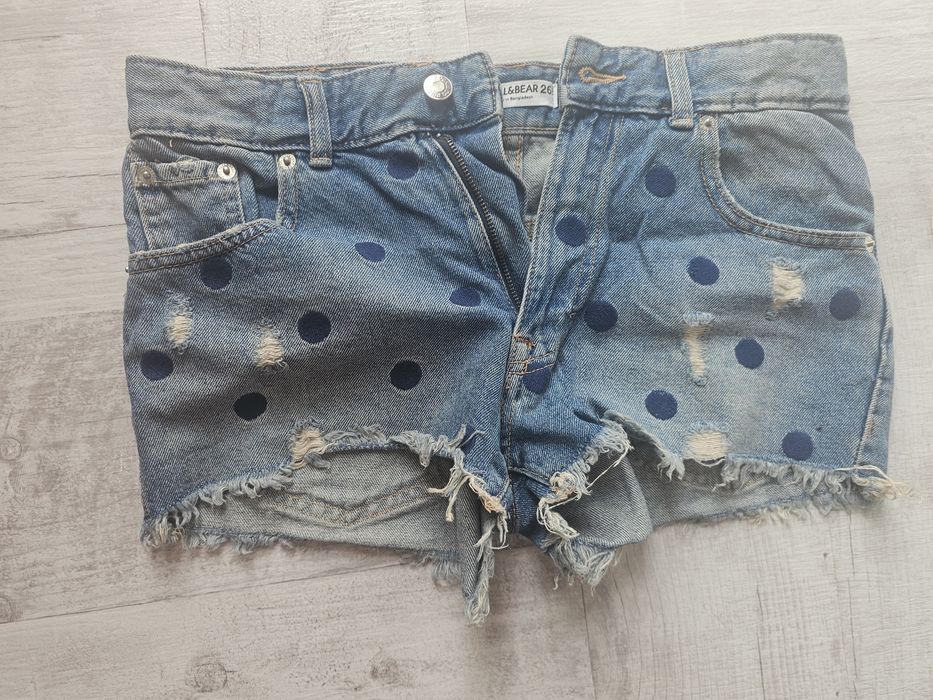 Дамски къси дънкови панталонки на Pull&Bear
