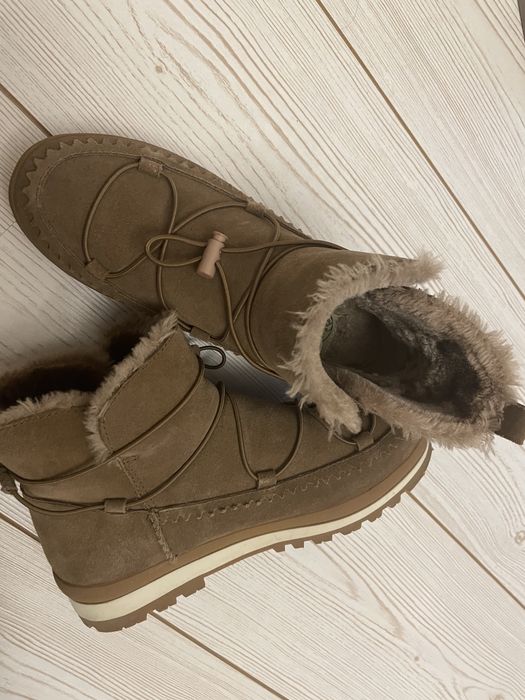 Vand ghete piele, imblanite, marime  36