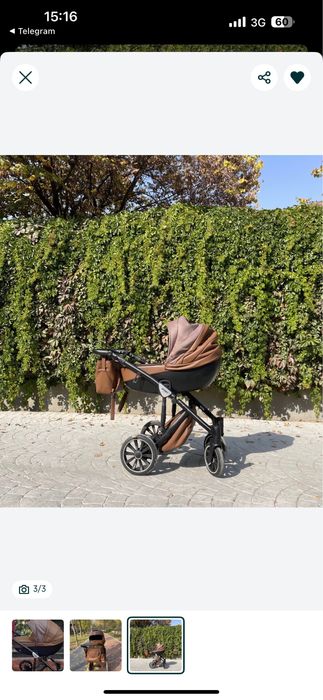 Продается коляска Anex Sport 3-в-1