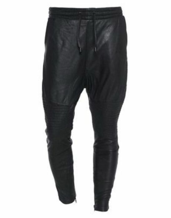 Кожен байкър панталон TIGHA,нов,S