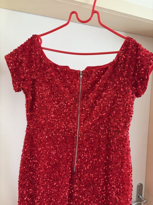 Дамска ефектна рокля