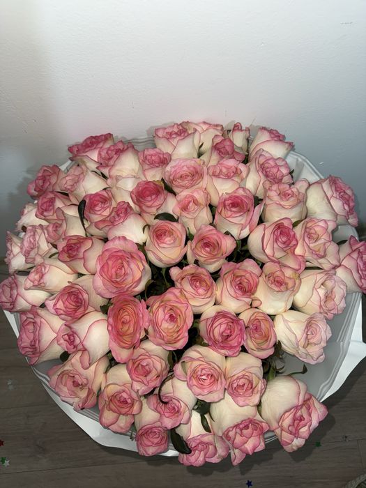 Букет из розы 57шт