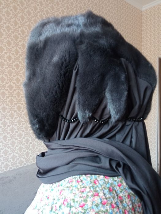 Норковый платок новый