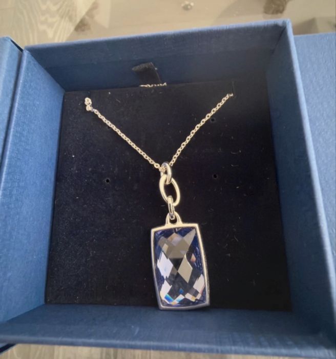 Lantisor Swarovski  Tanzanite Cristal