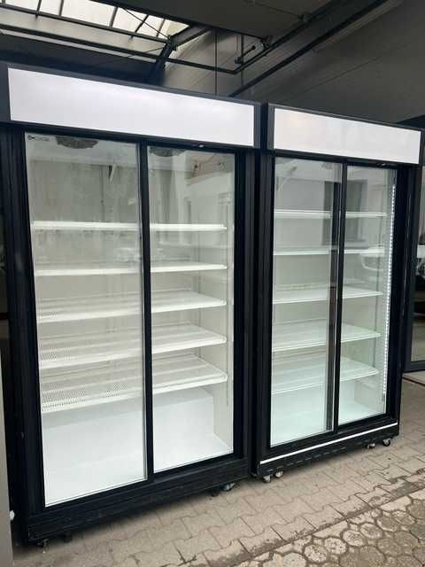Vitrina frigorifica dublă extra large băuturi lactate mezeluri