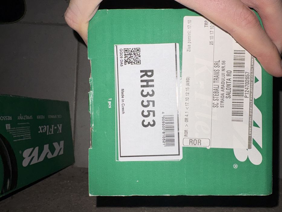 Arcuri față KYB K-Flex RH3553  – compatibil VW / Audi / Seat / Skoda