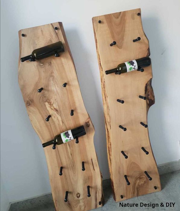 Suport vertical de depozitare sticle vin / sampanie