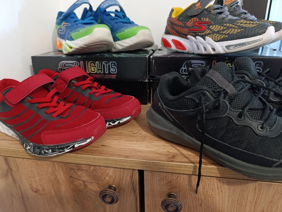 Incaltaminte baieti columbia/skechers