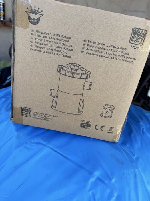 Piscina mare cu pompa si capac