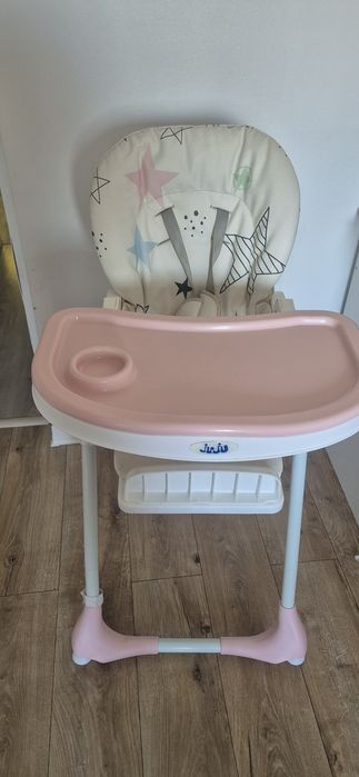 Scaun masa copii JUJU pliabil cu pozitie de somn , inaltime reglabila,