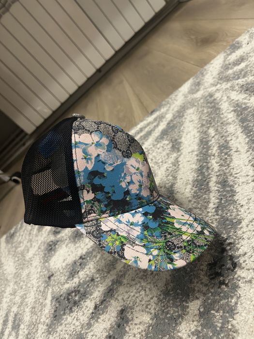 sapca gucci cu print floral