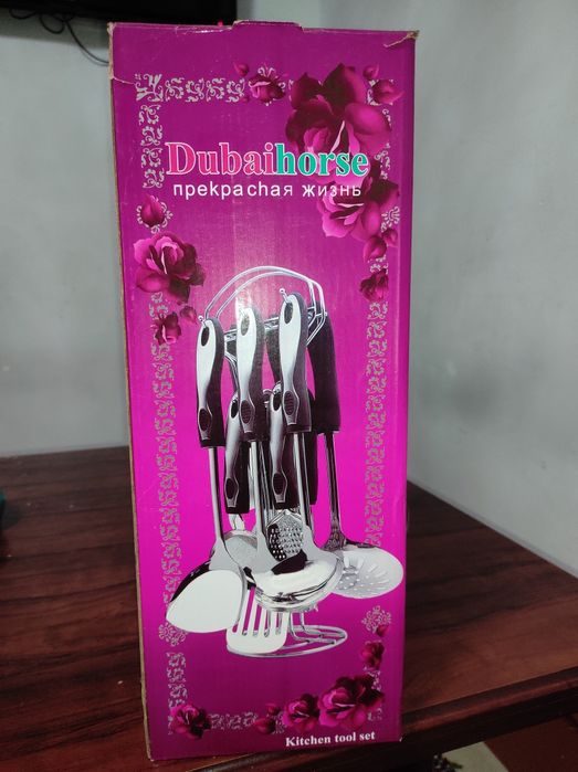 Набор кухонный принадлежностей 10 предметов Oshxona nabori 10 ta narsa