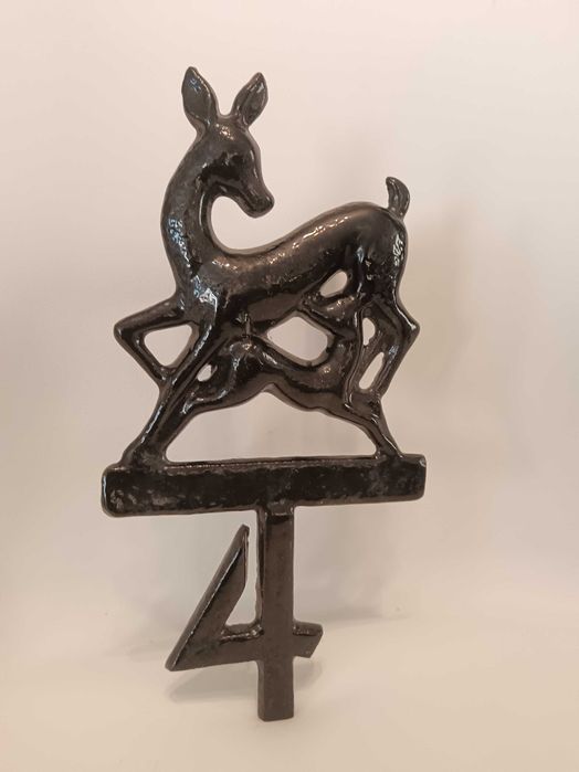 Decor căluț bamby suport metal