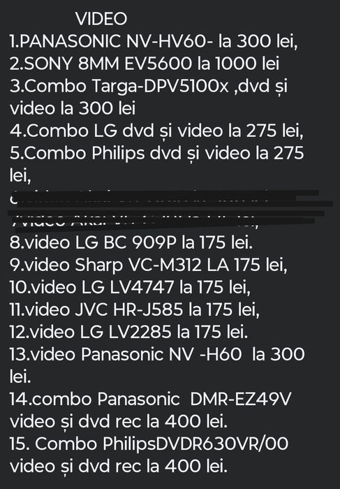 Video rec și playere-combo