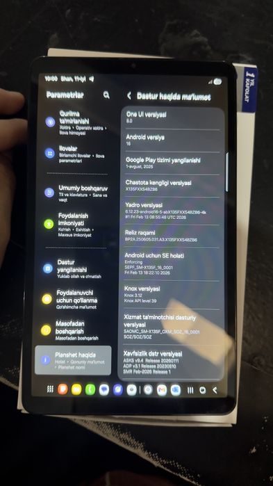 Galaxy A11 pad .