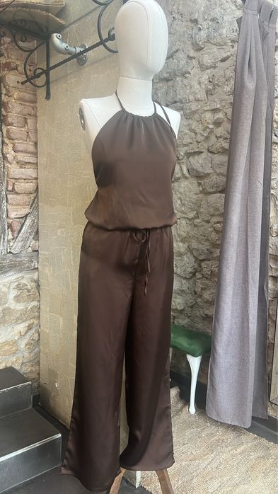 Leten komplekt s crop top i dolnica