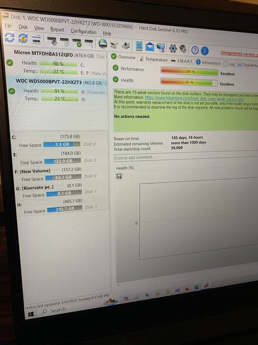 Western Digital HDD 500GB