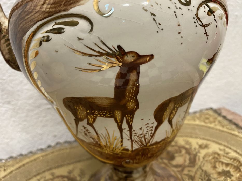 Голяма белгийска кана от порцелан ваза