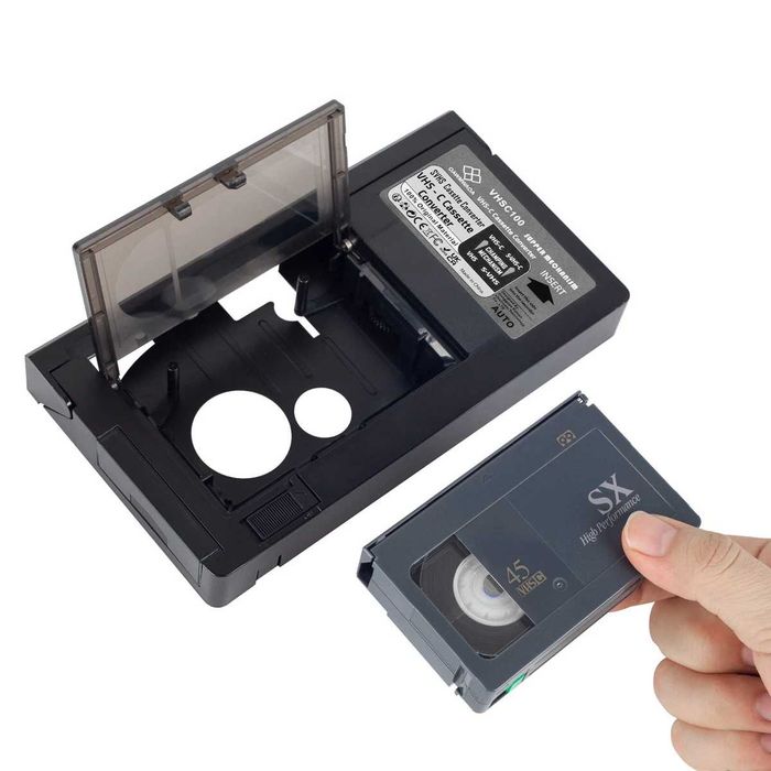 Caseta adaptor video VHS