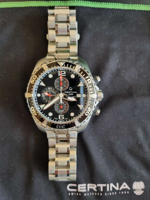 Certina Automatic Chronograph DS Action Diver / Мъжки швейцарски часовник / Автоматичен Хронограф/ C032.427.11.051.00