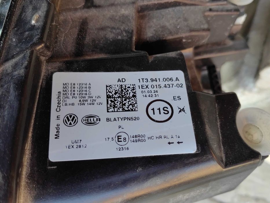 Фар VW ID Buzz LED Десен / Фар VW IDBuzz Оригинален