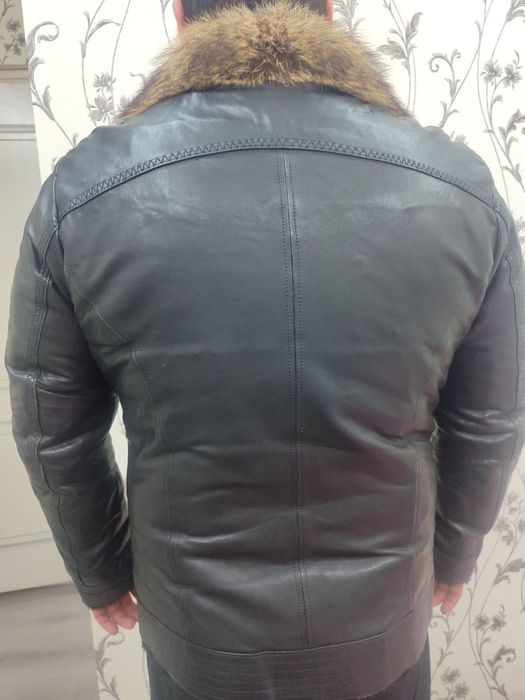 Мужская Кожаная куртка