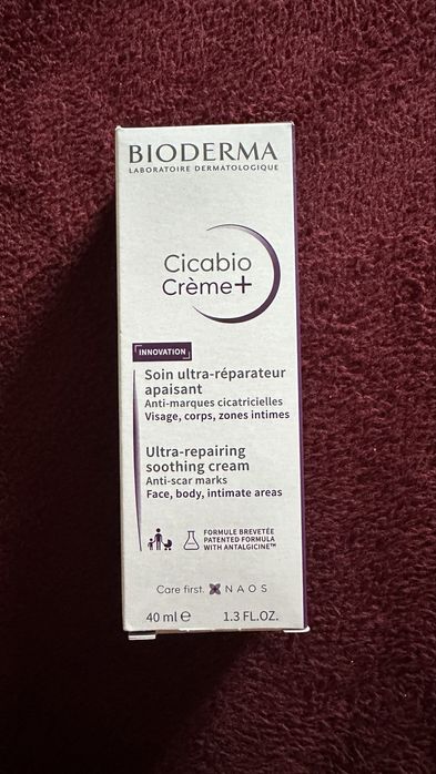 Crema reparatoare Bioderma Cicabio Crema+, 40 ml