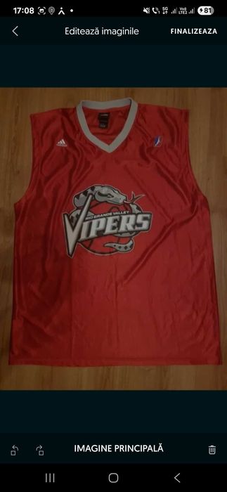 Maieu Adidas Basketball NBA Vipers 11 marimea XXL