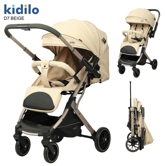 Коляска в самолет от немецкого бренда Kidilo.Складывается одной рукой.