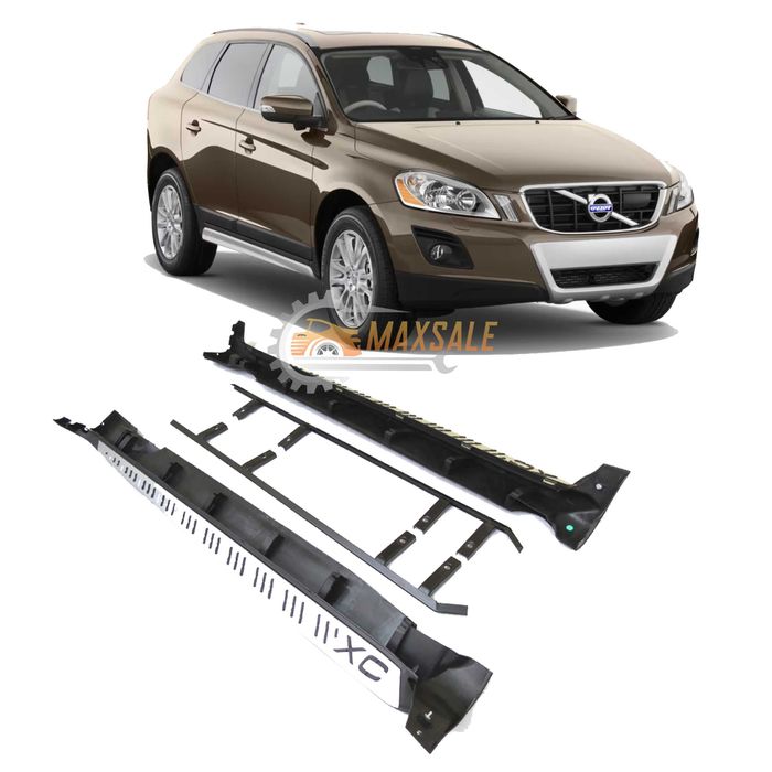 Степенки джип прагове Volvo XC60 (14+) ВОЛВО ХЦ60 врата калник