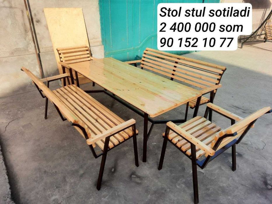 Stol stul sotilaadi sifati alo Sirdaryoga dastafka bor