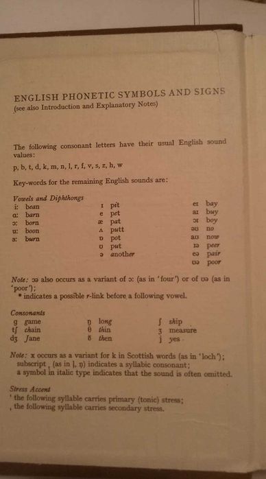 Речник на английското произношение – Everyman’s Pronouncing Dictionary
