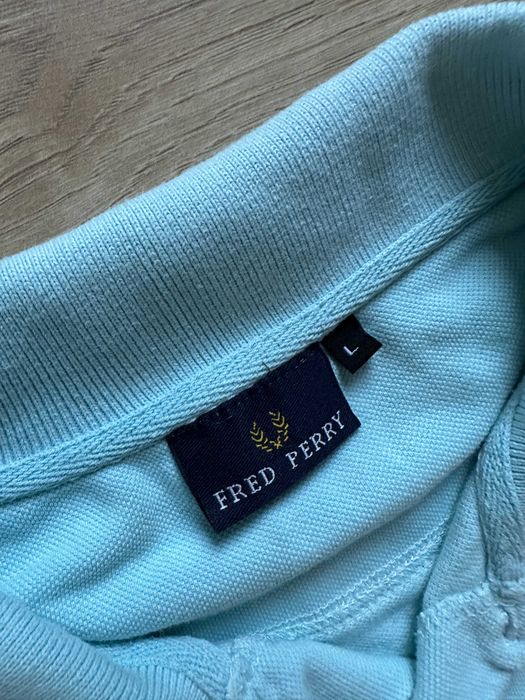 Tricou FRED PERRY Polo Albastru Deschis Barbati | Marime L