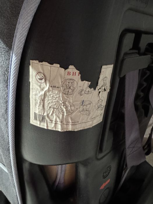 Автокресло, 0-18 кг