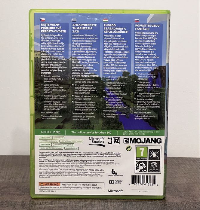 Joc Minecraft Microsoft XBOX 360