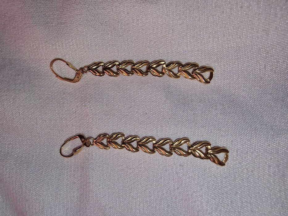Vand cercei de aur 14 K