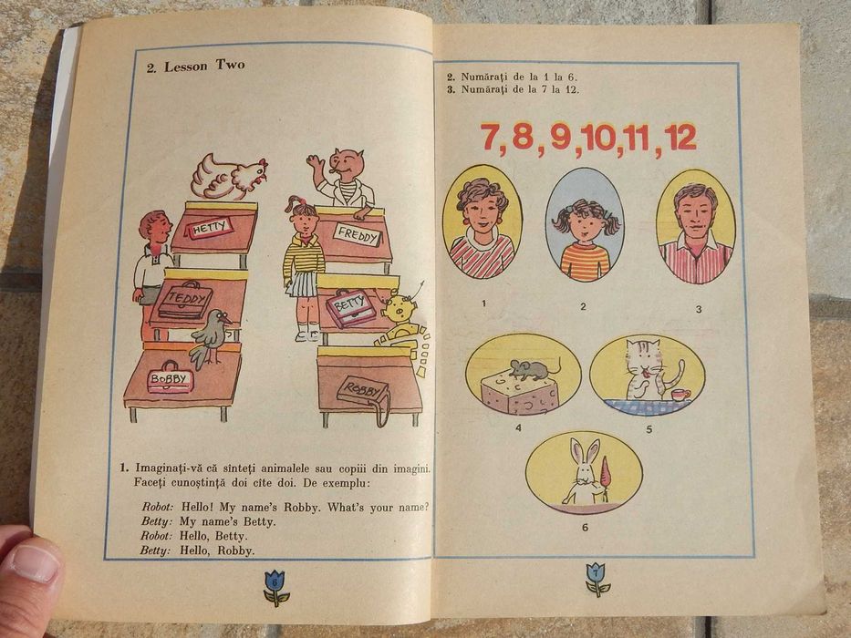 Manual limba engleza cls II Editura Didactica si Pedagogica 1994