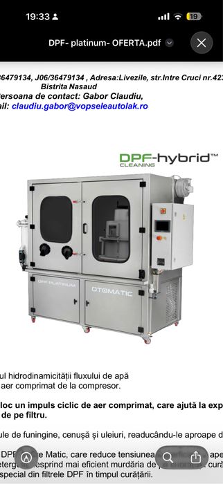 Vand aparat curatat filtru particule Otomatic