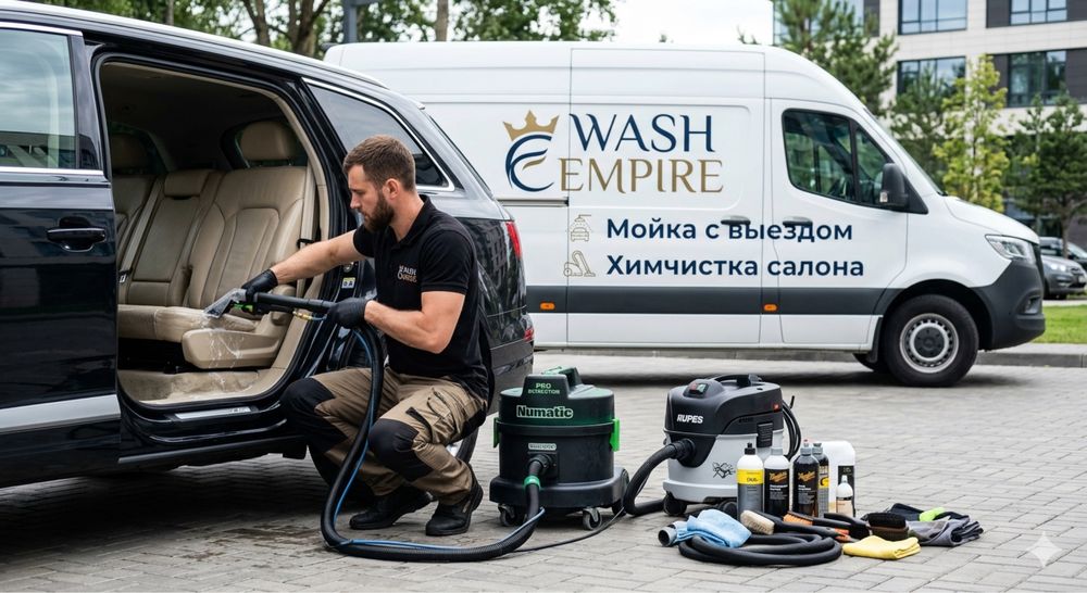 Химчистка авто на выезд