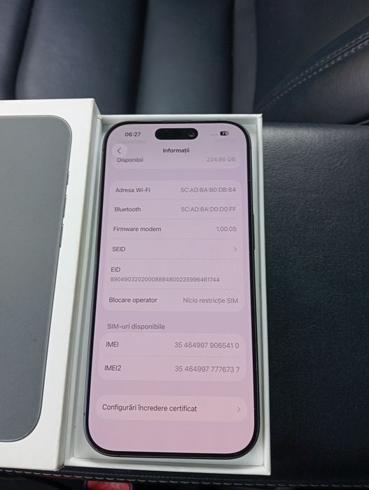 iPhone点R IPhone 17 Mist Black 256GB 19 încărcării Focsani • OLX.ro