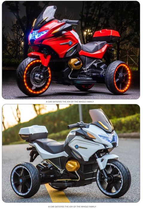 Новый детские мотоциклы резиновые баллоны со склада