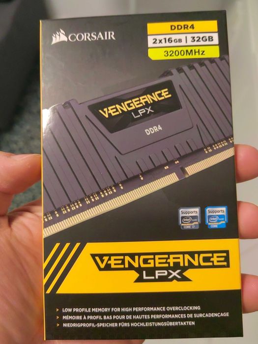 Memorie Corsair Vengeance LPX 32GB, DDR4, 3200MHz, CL16, Dual Channel