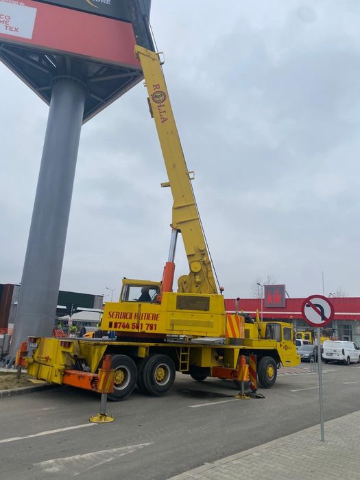 Inchiriere Macara/ Automacara /Macara Hiab de la 10 tone la 200 tone