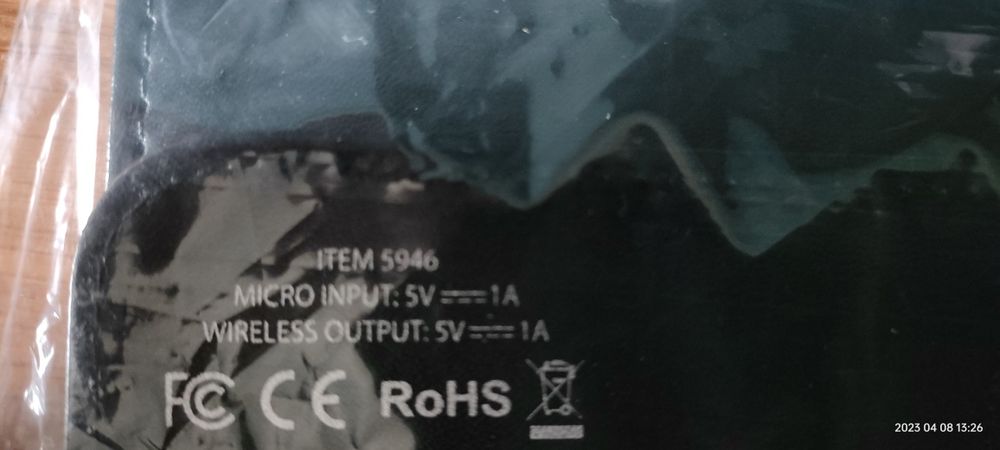 Charger Mousepad sau Notepad wireless / Charger pedmause