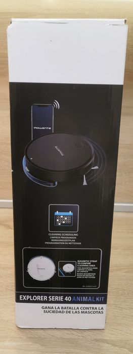 Робот прахосмукачка ROWENTA X-PLORER Animal Serie 40 RR7267WH, 33W, 24