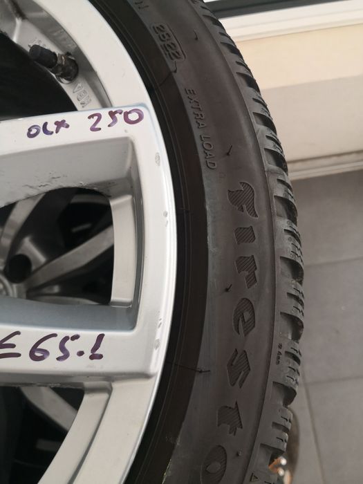 225 40 18 цола гуми като нови дот 22 4 броя firestone
