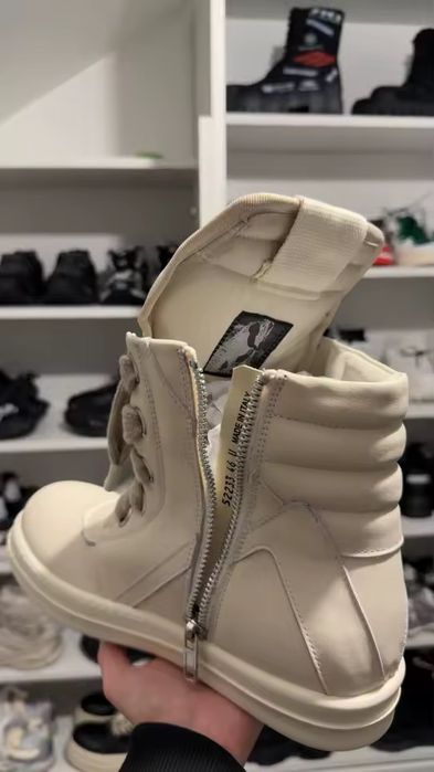 Rick Owens Geobasket Jumbo Laces