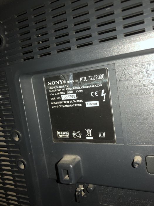 Продам телевизор Sony