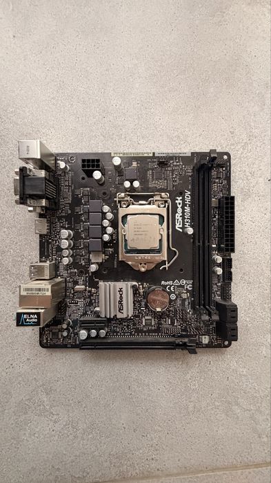 Asrock h310 HDV+ Kit i3 8100 +sursa