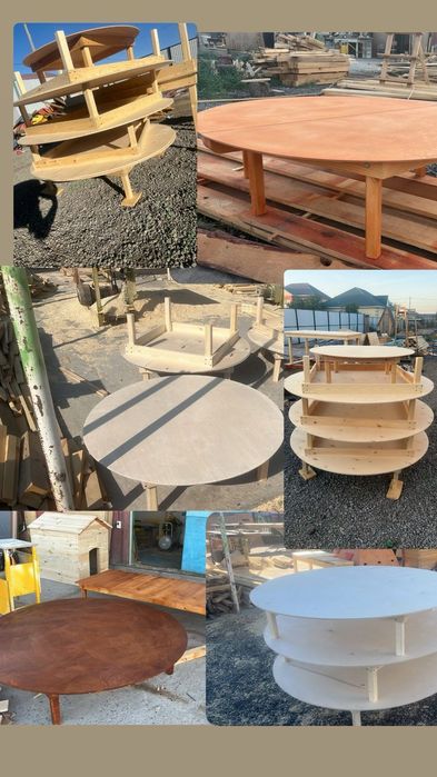 Жиналмалы жер стол